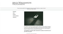 Desktop Screenshot of mickwilliamson.com